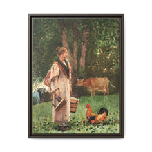 The Milk Maid (1878) by Winslow Homer - NOMADEN ART GALLERY