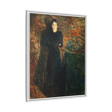 Lady in Black by Edvard Munch - NOMADEN ART GALLERY