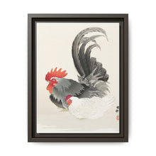 Chicken and cock (1900 - 1936) by Ohara Koson