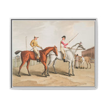 Illustration of jockies from The Costume of Yorkshire (1814) by George Walker - NOMADEN ART GALLERY
