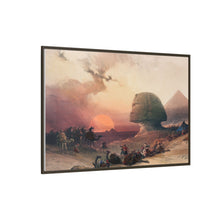 Approach of the simoom Desert of Gizeh illustration by David Roberts (1796–1864)