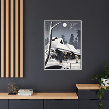 Moonlight on Snow (1936) print in high resolution by Hiroaki Takahashi