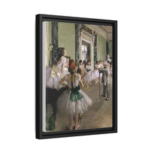 La clase de danza de Edgar Degas (1875) 