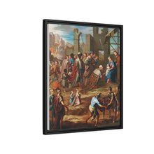 The Adoration of the Kings with Viceroy Pedro de Castro y Figueroa, Duke of La Conquista (La adoracion de los reyes con el virrey Pedro de Castro y Figueroa, duque de la Conquista) by Nicolas Enriquez.