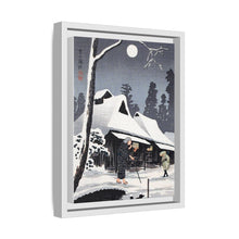 Moonlight on Snow (1936) print in high resolution by Hiroaki Takahashi