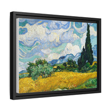 Vincent Van Gogh's Wheat Field with Cypresses (1889). Famous painting, original from the MET Museum - NOMADEN ART GALLERY