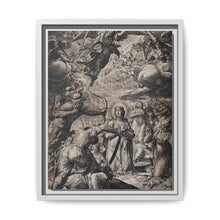 The martyrdom of Saint Ursula. Engraving by J. Sadeler after P. de Witte - NOMADEN ART GALLERY