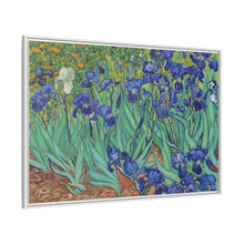Vincent Van Gogh's Irises (1889). Famous painting, original from the J. Paul Getty Museum. - NOMADEN ART GALLERY