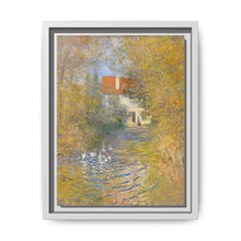 Claude Monet's The Geese (1874) famous painting. Original from the Sterling and Francine Clark Art Institute - NOMADEN ART GALLERY