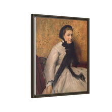 Retrato de una mujer de gris (ca. 1685) de Edgar Degas 