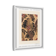 Flower pattern Art Deco stencil print in oriental style. Original from our own 1914 edition of Samarkande