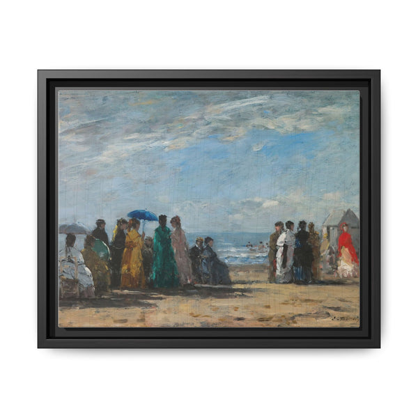 Claude Monet's The Beach at Trouville - NOMADEN ART GALLERY