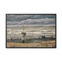 Vincent van Gogh's Beach at Scheveningen in Stormy Weather (1882) - NOMADEN ART GALLERY