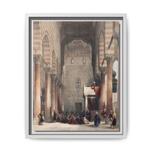 Interior of the mosque of the Metwalys (Metwalis) illustration by David Roberts (1796–1864) - NOMADEN ART GALLERY