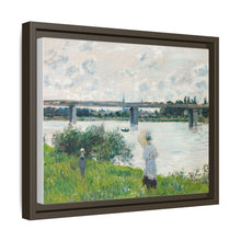 Claude Monet's The Promenade with the Railroad Bridge, Argenteuil (1874) - NOMADEN ART GALLERY
