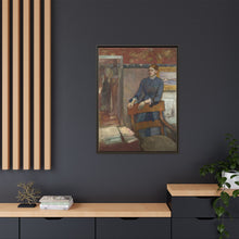 Hélène Rouart in her Father's Study (1886) by Edgar Degas