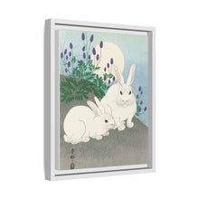 Rabbits at full moon (1920 - 1930) by Ohara Koson