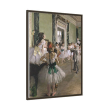 La clase de danza de Edgar Degas (1875) 