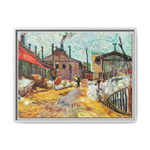 The Factory (1887) by Vincent Van Gogh - Timeless Wall Art Canvas - NOMADEN ART GALLERY
