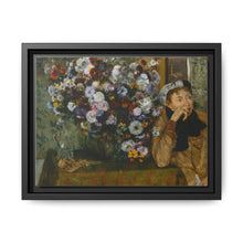 Edgar Degas's A Woman Seated beside a Vase of Flowers (Madame Paul Valpinçon?) - NOMADEN ART GALLERY