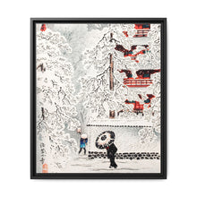 Snow at Asakusa, Yedo, Musashi Province print in high resolution by Hiroaki Takahashi (1871–1945) - NOMADEN ART GALLERY