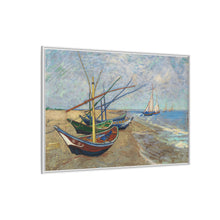 Vincent van Gogh's Fishing Boats on the Beach at Saintes-Maries (1888) - NOMADEN ART GALLERY