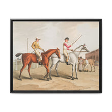 Illustration of jockies from The Costume of Yorkshire (1814) by George Walker - NOMADEN ART GALLERY