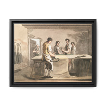 Illustration of the cloth dresser from The Costume of Yorkshire (1814) by George Walker - NOMADEN ART GALLERY