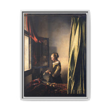 Johannes Vermeer’s Girl Reading a Letter by an Open Window (ca. 1659) - NOMADEN ART GALLERY