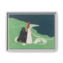 Two Women on the Shore (1898) by Edvard Munch - NOMADEN ART GALLERY