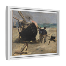 Tarring the Boat (Le Bateau goudronné) de Édouard Manet