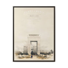 Great gateway leading to the Temple of Karnak Thebes illustration by David Roberts (1796–1864) - NOMADEN ART GALLERY