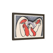 Crying women (1938), abstract painting by Mikulas Galanda