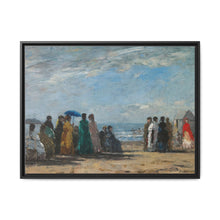Claude Monet's The Beach at Trouville - NOMADEN ART GALLERY