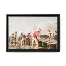 Illustration of whalebone scrapers from The Costume of Yorkshire (1814) by George Walker - NOMADEN ART GALLERY