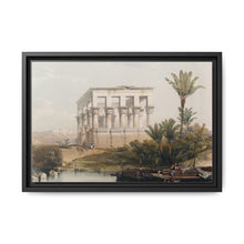 The hypaethral temple at Philae called the Bed of Pharaoh illustration by David Roberts (1796–1864) - NOMADEN ART GALLERY