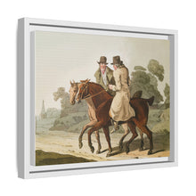 Illustration of farmers from The Costume of Yorkshire (1814) by George Walker
