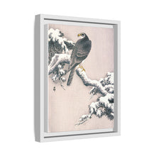 Goshawk on Snow-covered Pine Bough by Ohara Koson (1877–1945)