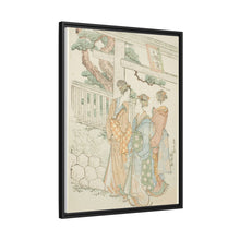 Visitors to the Hachiman shrine by Katsushika Hokusai - NOMADEN ART GALLERY