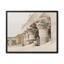 Temple Of Edfou (Edfu) illustration by David Roberts (1796–1864) - NOMADEN ART GALLERY