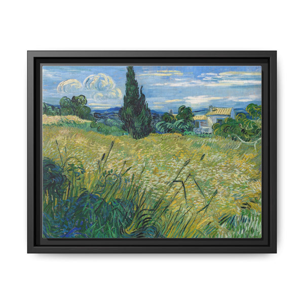 Vincent van Gogh's Green Wheat Field with Cypress (1889) - NOMADEN ART GALLERY