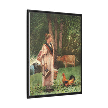 The Milk Maid (1878) by Winslow Homer