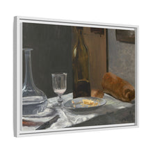 Claude Monet's Still Life with Bottle, Carafe, Bread, and Wine (ca. 1862-1863) - NOMADEN ART GALLERY