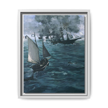 The Battle of the Kearsarge and the Alabama by Édouard Manet - NOMADEN ART GALLERY