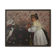 Edgar Degas's Portrait of Mlle Hortense Valpinçon (c. 1871) - NOMADEN ART GALLERY