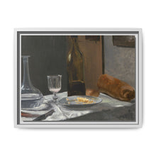 Claude Monet's Still Life with Bottle, Carafe, Bread, and Wine (ca. 1862-1863) - NOMADEN ART GALLERY
