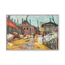 The Factory (1887) by Vincent Van Gogh - Timeless Wall Art Canvas - NOMADEN ART GALLERY