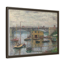 Claude Monet's Bridge at Argenteuil on a Gray Day (1876) - NOMADEN ART GALLERY
