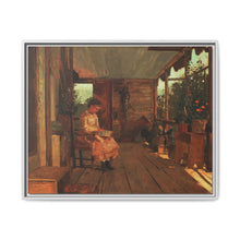 Girl Shelling Peas (ca.1873) by Winslow Homer - NOMADEN ART GALLERY