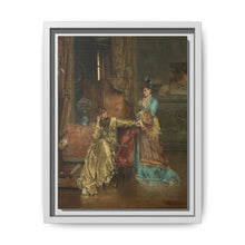 The Visit (c. 1870) by Alfred Stevens: A Glimpse into 19th-Century Elegance - NOMADEN ART GALLERY